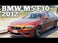 BMW M5 F10 2012 for GTA 5 video 1