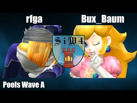 SiW4 - Bux_Baum (Peach) Vs. rfga (Sheik) - Pools - Melee Singles
