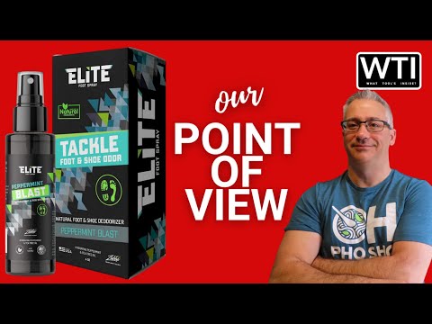 Elite Sportz Shoe Deodorizer Foot Spray - WTI product video review