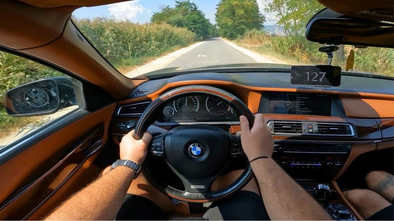 BMW 7 Series 730d 2012 [258HP] - POV TEST DRIVE