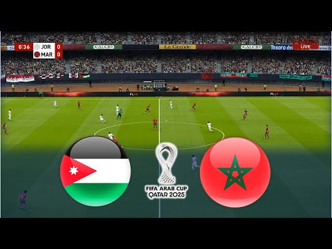 JORDAN vs MOROCCO | FINAL FIFA ARAB CUP QATAR 2025