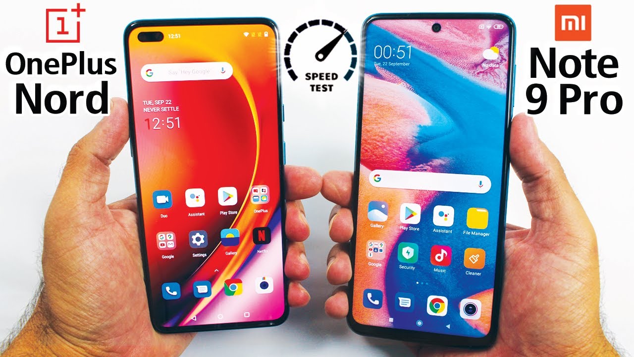 OnePlus Nord vs Redmi Note 9 Pro Speed Test! Which is Best?
