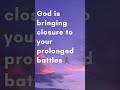 Divine Settlement is your portion in Jesus' Mighty Name. 🔥           1 Peter 5:10