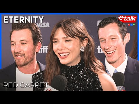 Callum Turner wants to be with Dua Lipa forever & Elizabeth Olsen HATES rollercoasters | TIFF