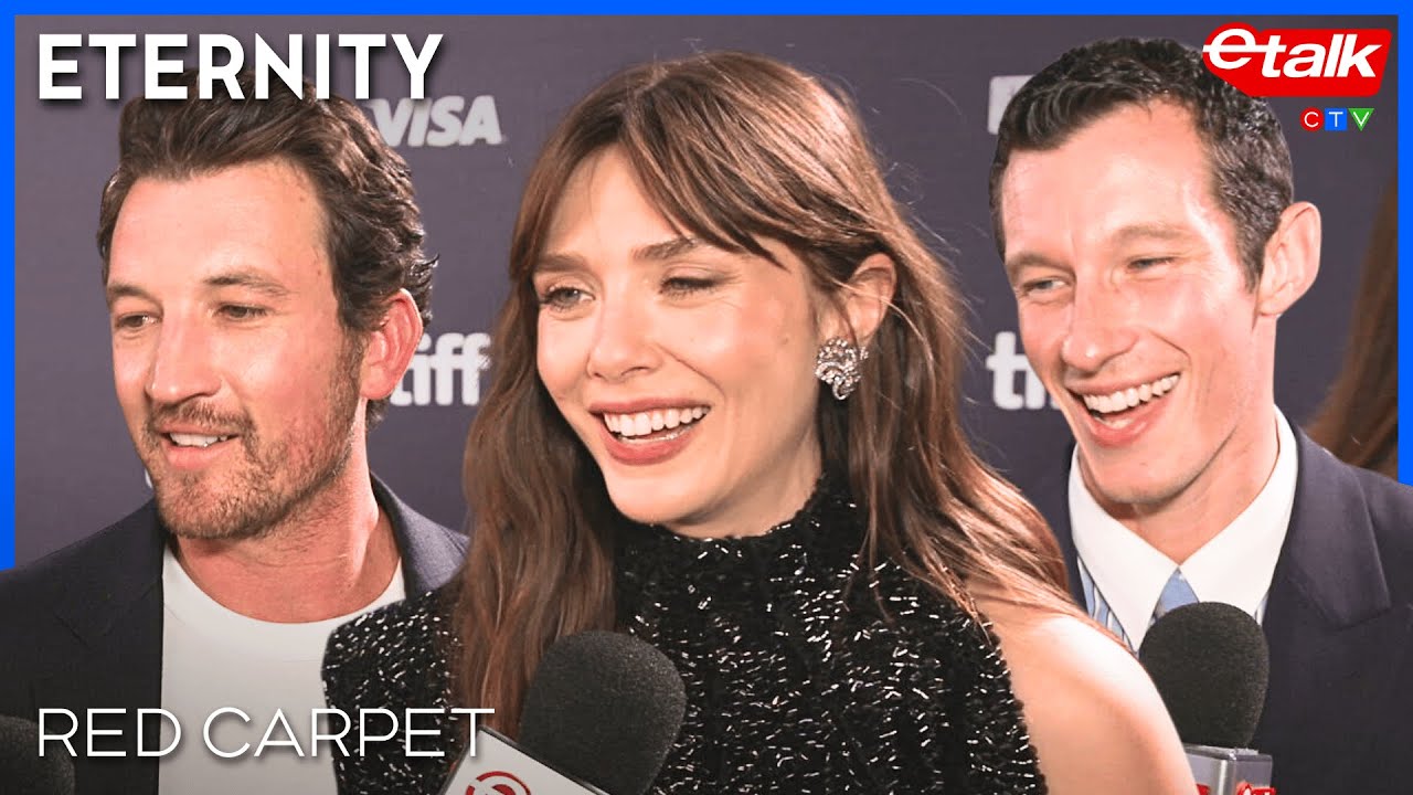 Callum Turner wants to be with Dua Lipa forever & Elizabeth Olsen HATES rollercoasters | TIFF