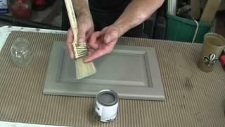 Glazing technics for kitchen cabinets!