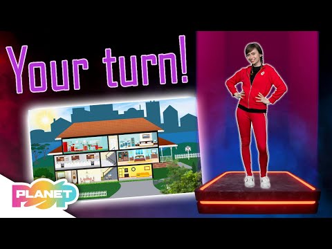 Parts Of The House Vocabulary Song | Listen And Repeat | ESL Kids Vocabulary Rap | Planet Pop