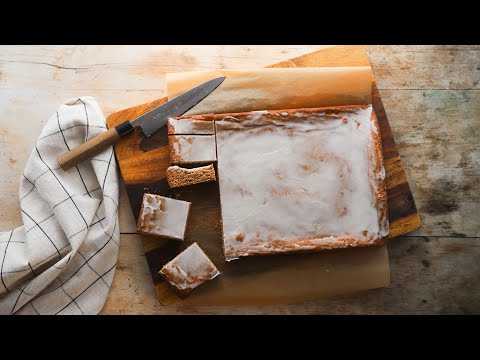 Lebkuchen (German Gingerbread Bars) Recipe
