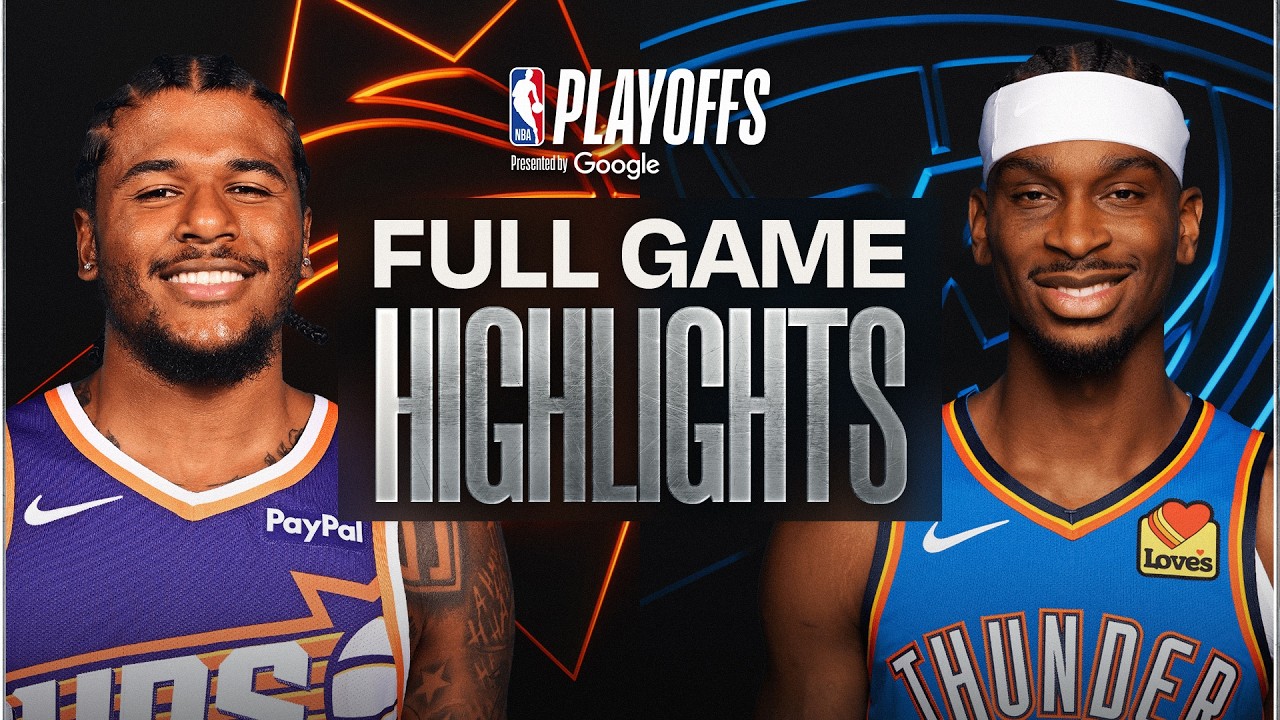 #8 SUNS at #1 THUNDER | FULL GAME 2 HIGHLIGHTS | April 22, 2026