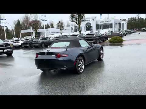 2021 Mazda MX-5 GT Manual in Blue for sale at Abbotsford Hyundai in Abbotsford, BC