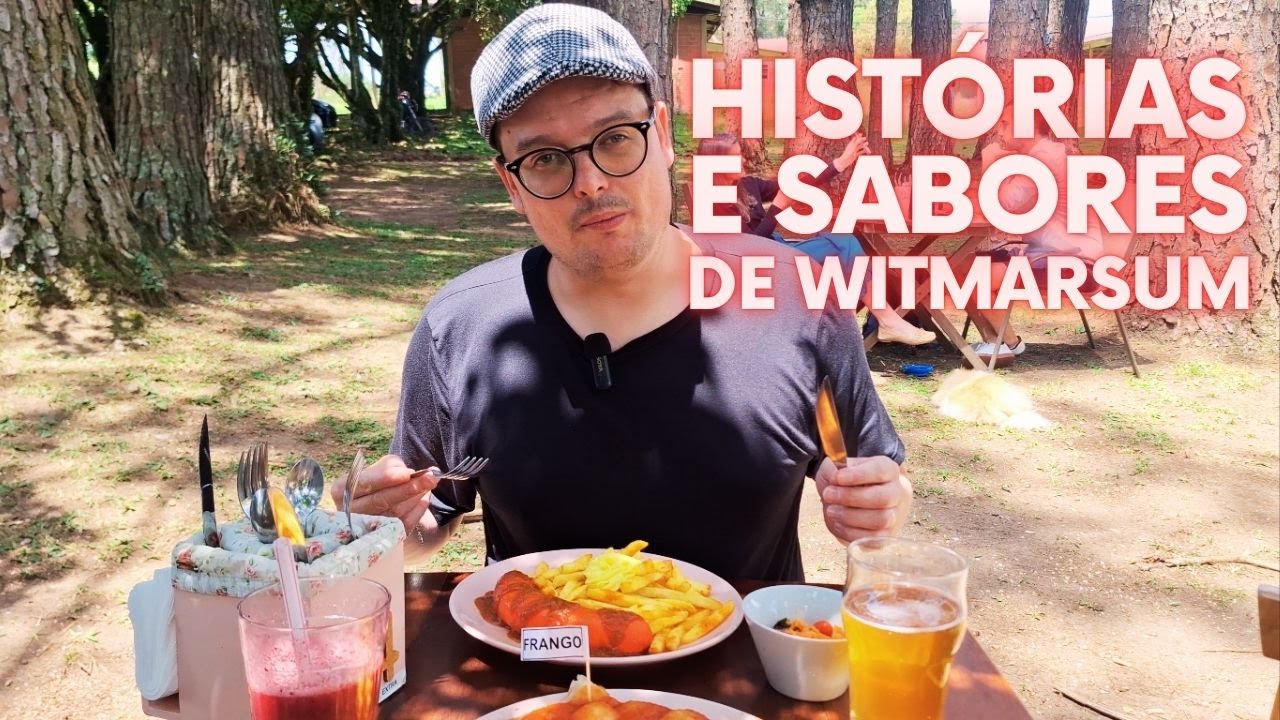 ALMOÇAMOS EM UM PARAÍSO ALEMÃO PERTINHO DE CURITIBA