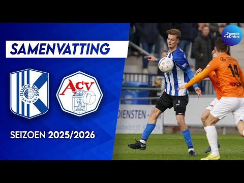 Quick Boys vs. ACV Assen Summary | Second Division 25/26