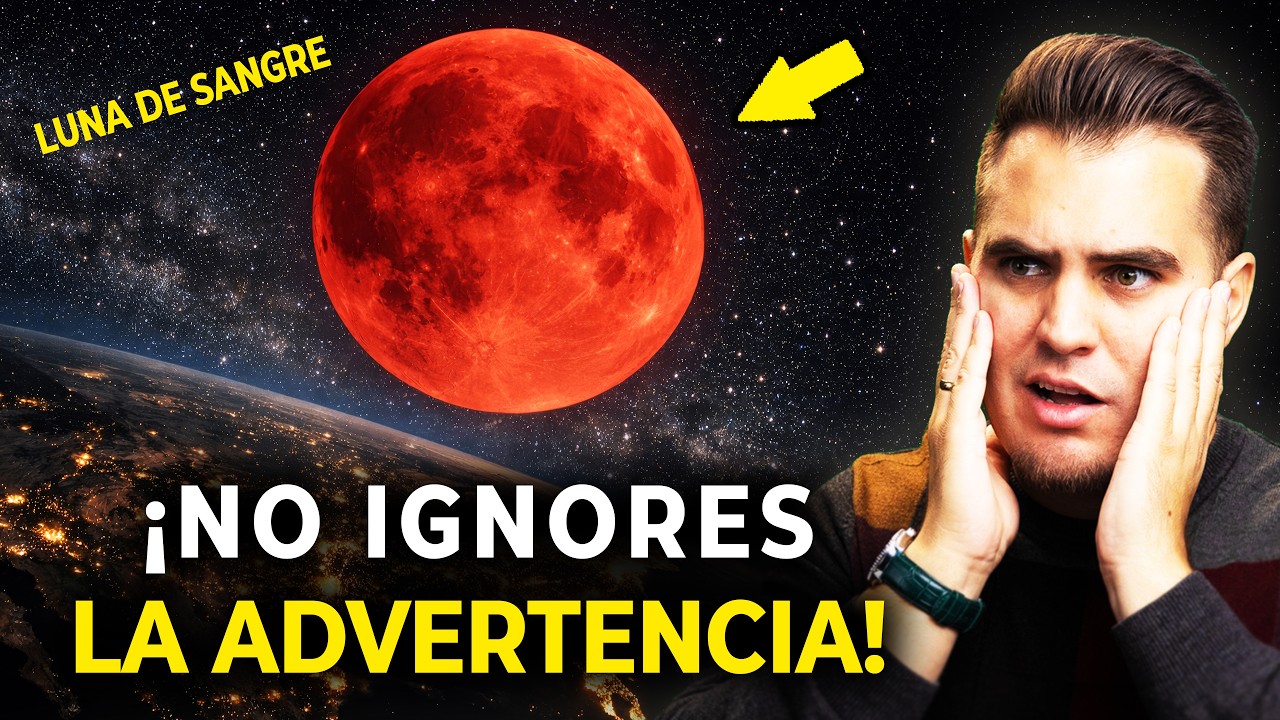 🚨Eclipse de LUNA DE SANGRE está a punto de suceder (Mira el video antes del Viernes)
