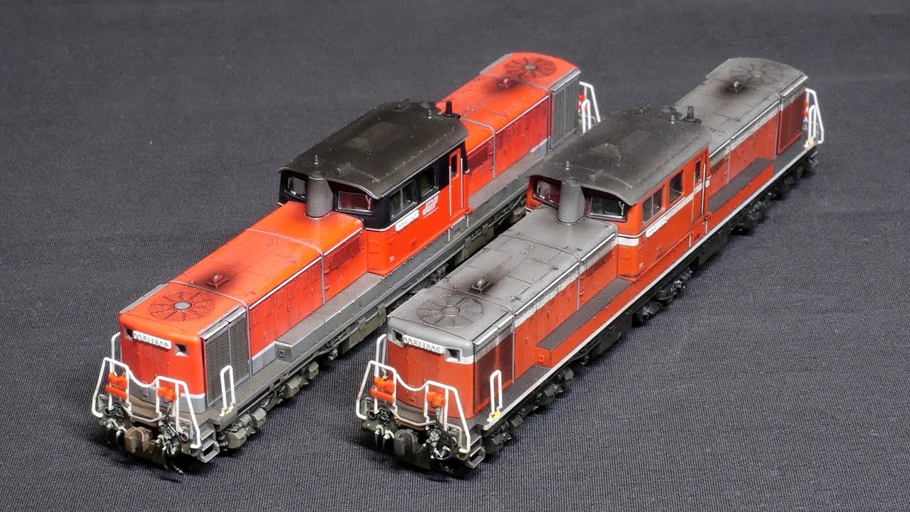 【Nゲージ】DD51のディテールアップ / 鉄道模型 KATO
