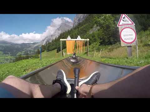 Rodelbahn Pfingstegg Grindelwald (Switzerland)
