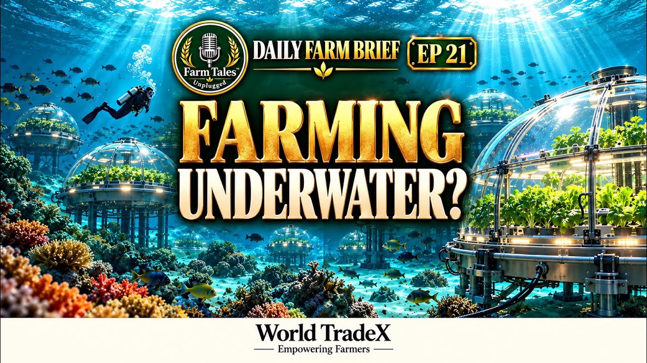 Your Tractor—Can You Fix It? Underwater Farming & a $75,000 Doorstop | Daily Farm Brief