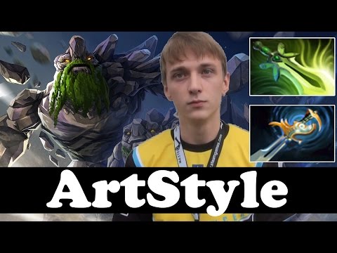 ArtStyle Plays Tiny WITH BUTTERFLY AND ECHO SABRE - Dota 2