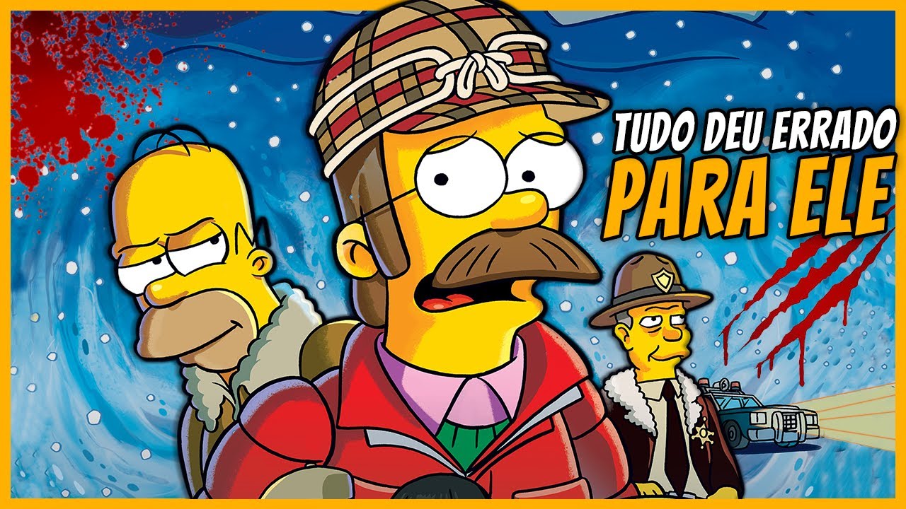 NED FLANDERS ROUBANDO, SEDUZINDO MULHERES CASADAS, E FUGINDO DE ASSASSINOS  - Os Simpsons