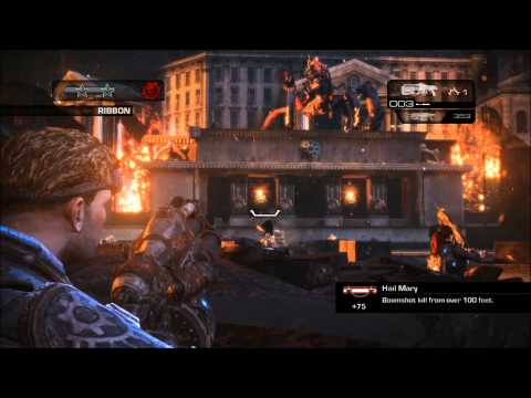 Gears of War judgment Insane final boss seriously judgmental achievement stars & declassified