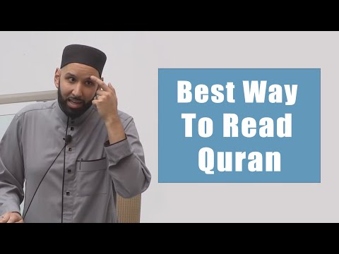 What is The Best Way to Read And Memorize The Quran? - Dr. Omar Sulaiman - True Light