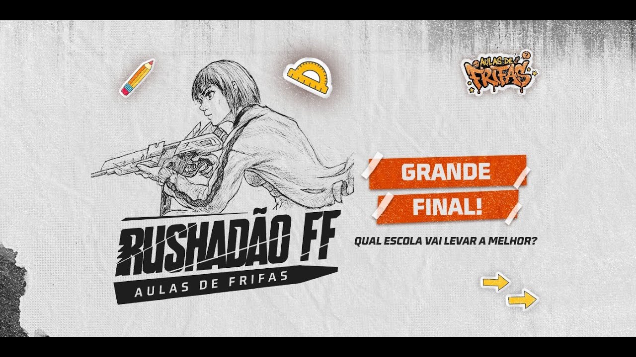 RUSHADÃO FF | AULAS DE FRIFAS | GRANDE FINAL | AO VIVO #freefire