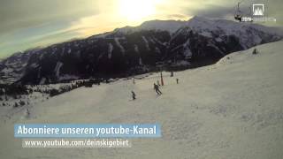 preview picture of video 'Piste 3 Limberg-Abfahrt Skicircus Saalbach Hinterglemm Leogang'