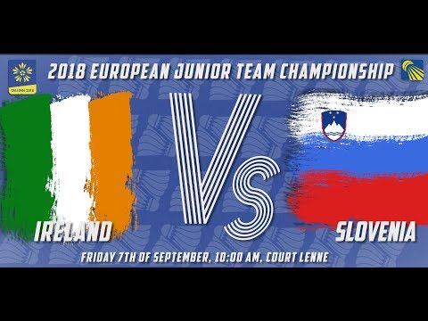 Ireland (Flynn / Troy) vs Slovenia (Brajkovič / Vračar) - D1M4 - European Jnr. Team C’ships 2018