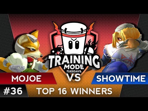 TMT 36 - Mojoe (Fox) VS Showtime (Sheik) - SSBM Winners - Smash Melee