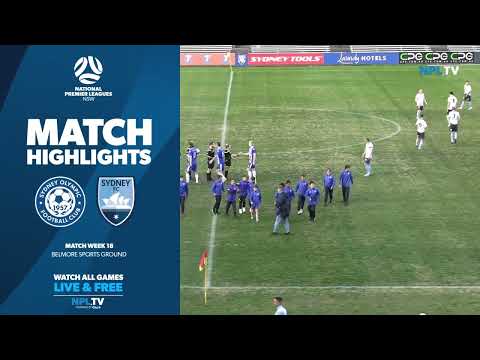 NPL NSW Men's Round 18 Fixture – Sydney Olympic v Sydney FC