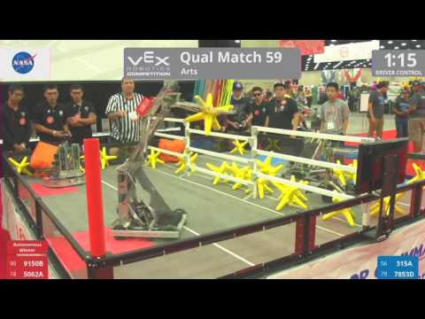 2017 VRC Arts Q59 - 9150B 5062A vs 315A 7853D - 24 to 16