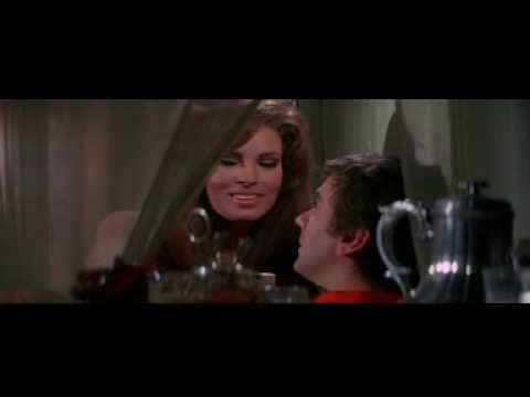 Bedazzled Racquel Welch scene with Dudley Moore
