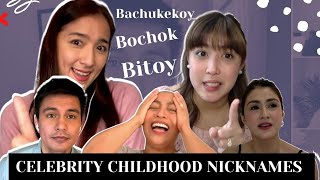 Celebrity Childhood Nicknames They Didn't Like Video Compilation | Gtalk