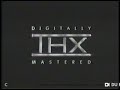 THX Digitally Mastered 1998 Company Logo VHS Capture High Tone 1