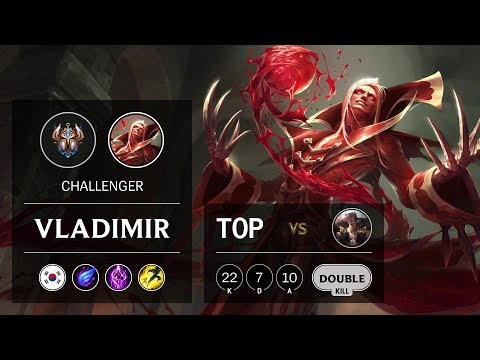 Vladimir Top vs Sett - KR Challenger Patch 10.2