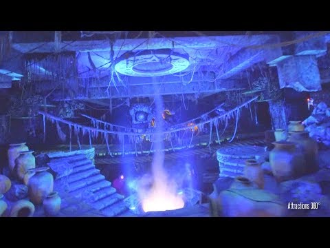 [4K] Indiana Jones Ride with Tornado at Tokyo DisneySea - Tokyo Disney Resort