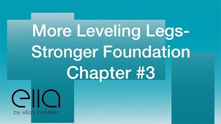 More Leveling Legs – Stronger Foundation