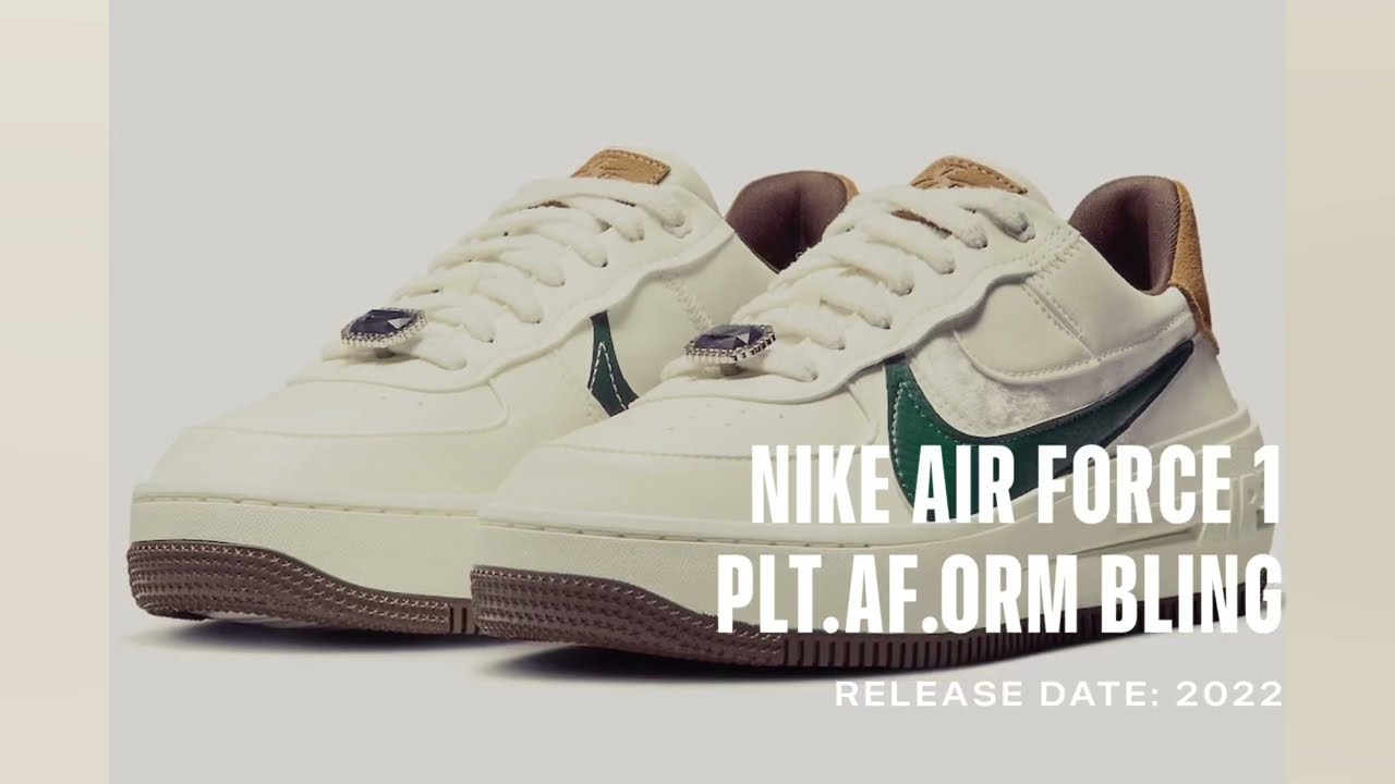 Nike Air Force 1 PLT.AF.ORM Bling Release Date