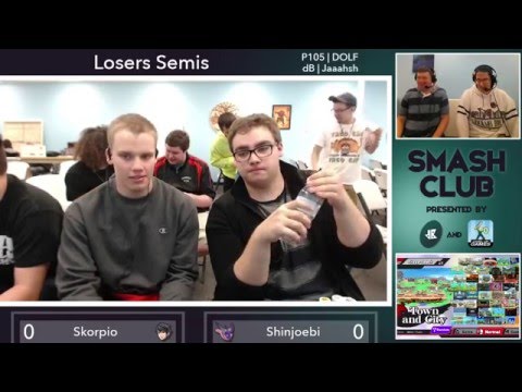 [Level Up Games — 3/22/16] Losers Semis: Shinjoebi (Greninja) v. Skorpio (Robin)