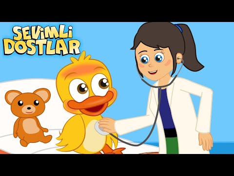 Doktora Giderim, İyileşirim 🥳 (YENİ) | Bebek Şarkıları 2023 | Çocuk Şarkıları 2023 | Sevimli Dostlar