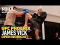 UFC Phoenix: James Vick Open Workout Highlights - MMA Fighting