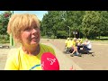 Wandelaars lopen alternatieve Vierdaagse in Flevoland via app