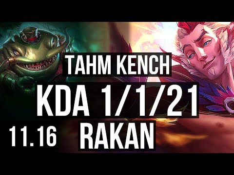 TAHM KENCH & Varus vs RAKAN & Tristana (SUPPORT) | 1/1/21, Rank 7 Tahm | NA Challenger | v11.16