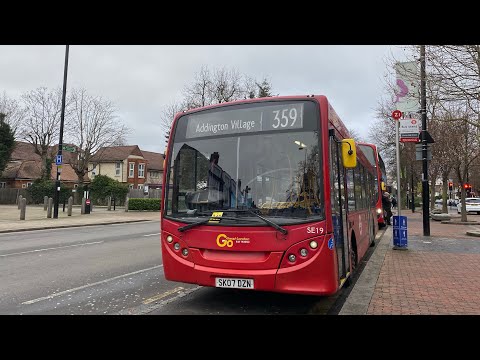 THROWBACK + WITHDRAWN | Journey On The 359 | SE19 (SK07 DZN) | ADL Enviro 200
