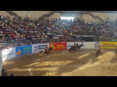 Manganas a pie Pepe Samperio de Hda. de Triana Jal. en Chiapas 2016 (fase eliminatoria)