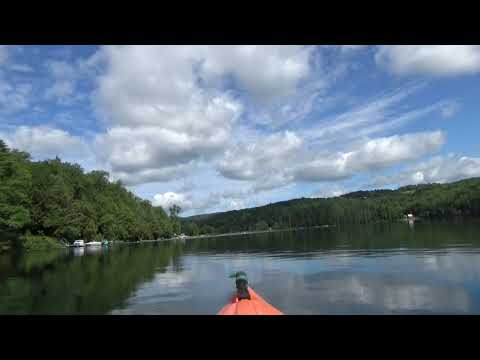 Virtual kayaking on Nelson Pond