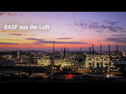 BASF Ludwigshafen aus der Luft