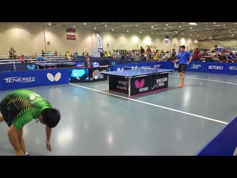 2805 -Zhen (Eugene) Wang (2805) vs Benjamin Huynh (2214)  - Open Singles Group