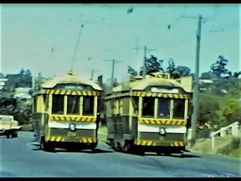 Bendigo Trams & Eaglehawk line Last Official Running Day April 1972