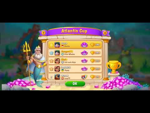 Fishdom Atlantis Cup First Place October 5 2023