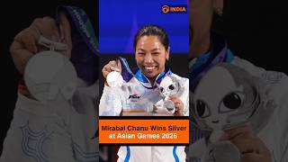 Mirabai Chanu Wins Silver at Asian Games 2026